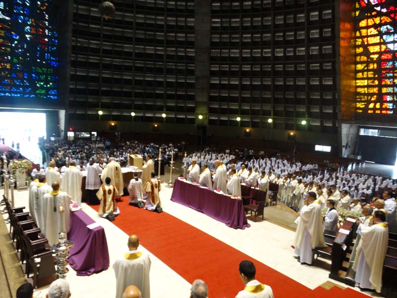 Acolhida de Dom Juarez na Arquidiocese do Rio de Janeiro
